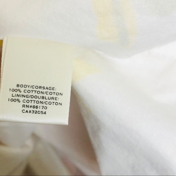 Moulinette Soeurs Floral Dress - White and Orange - Picture 8 of 8